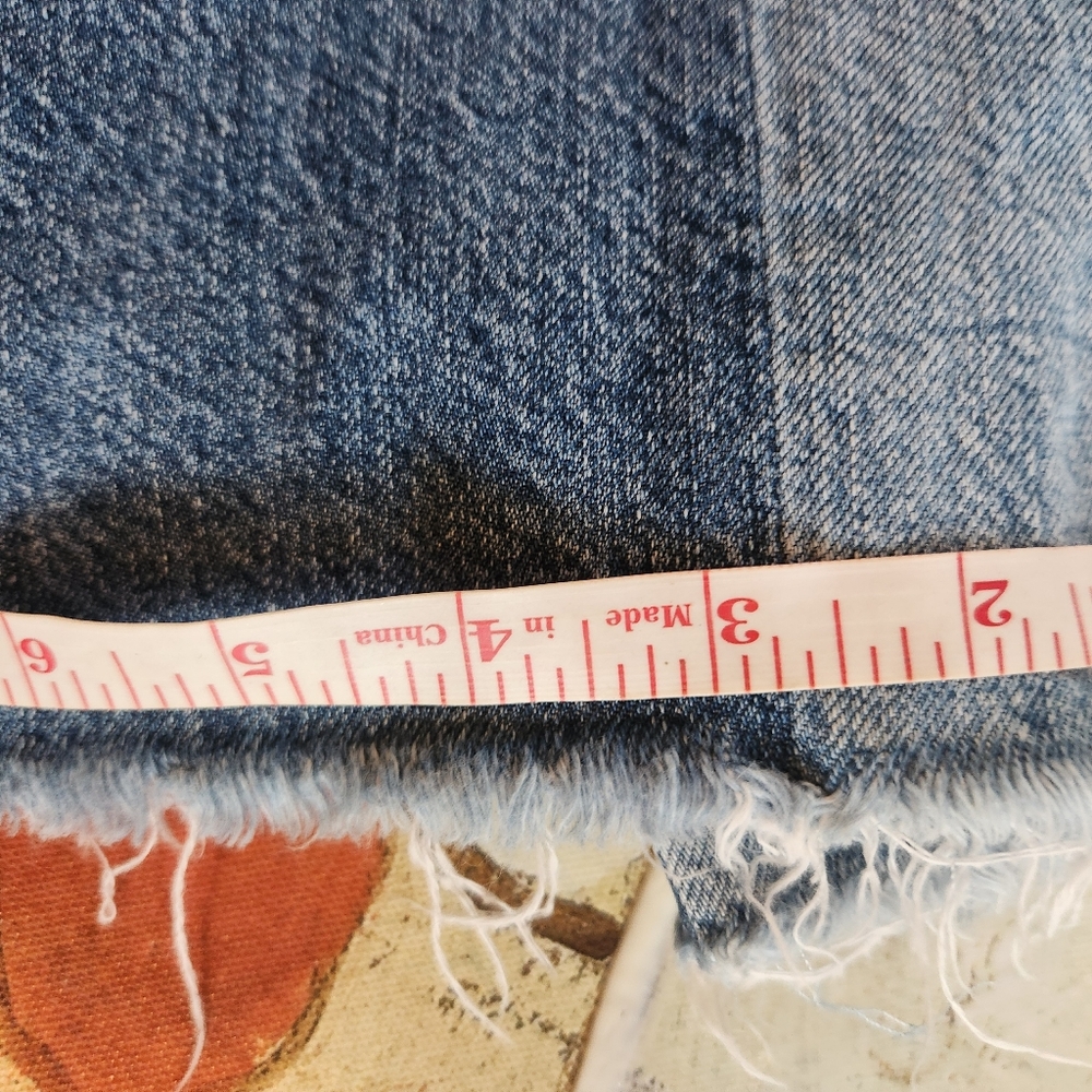 AG Multi Blues High Waist Skinny Light Dark Patchwork Aged Denim Jeans EUC 27 - Picture 14 of 16